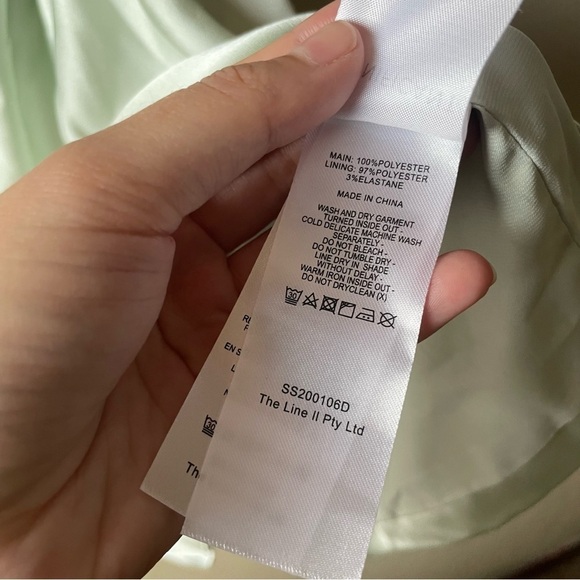 SIGNIFICANT OTHER
Azure One-shoulder Mini Dress In Green-lt - Picture 6 of 7